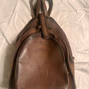 STS Ranchwear Brown Leather Backpack